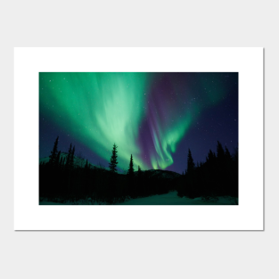 northern lights posters and art